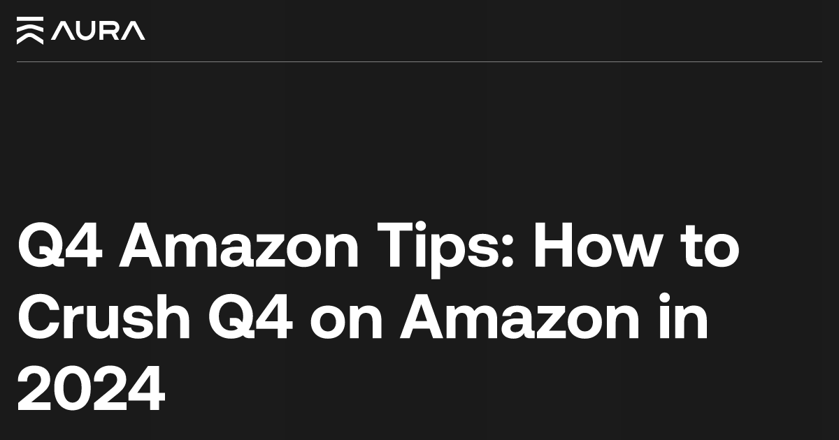 Amazon Seller's Guide to Q4 Success: 8 Strategies to Boost Sales